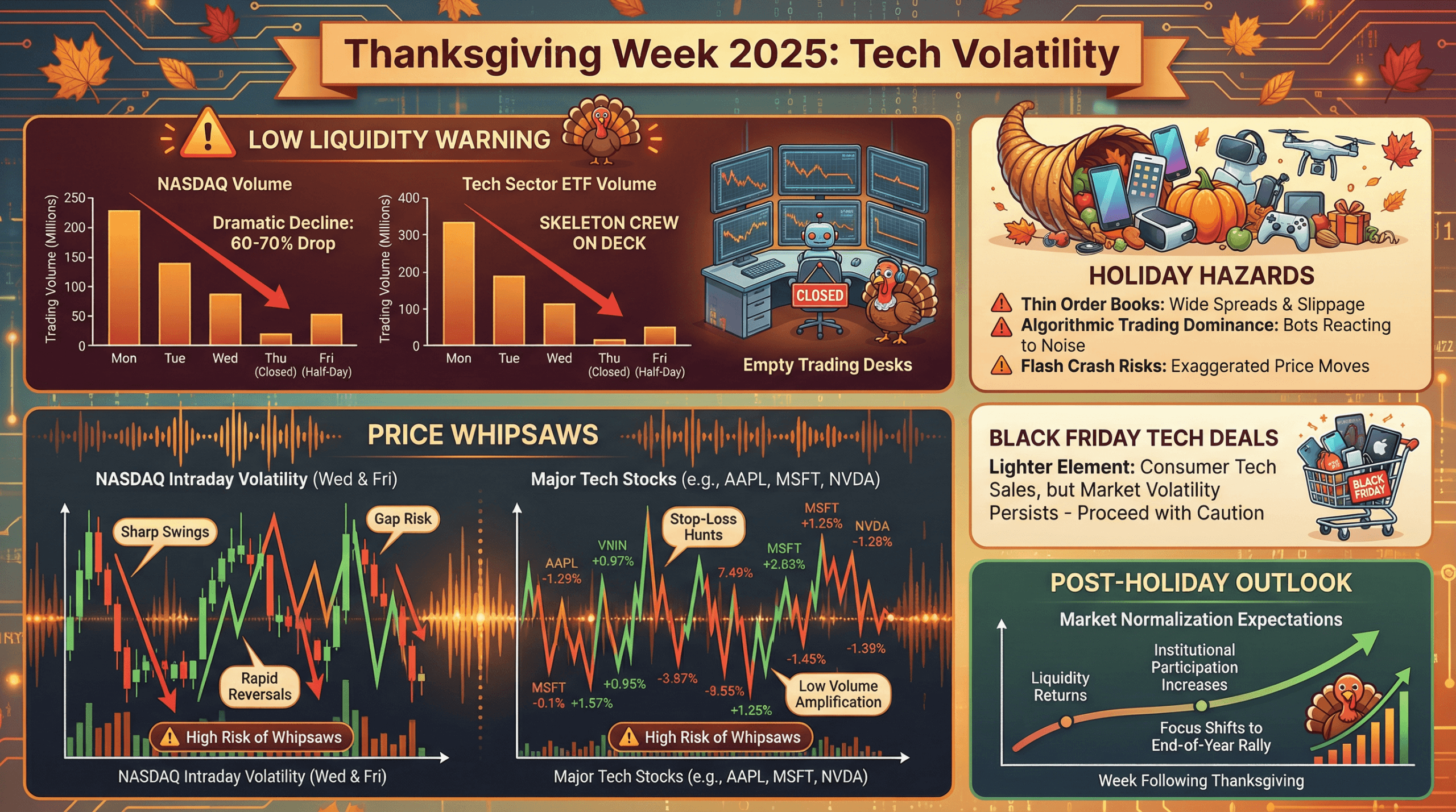 Tech Sector Navigates Thanksgiving Week Volatility as Amazon Smashes Black Friday Records