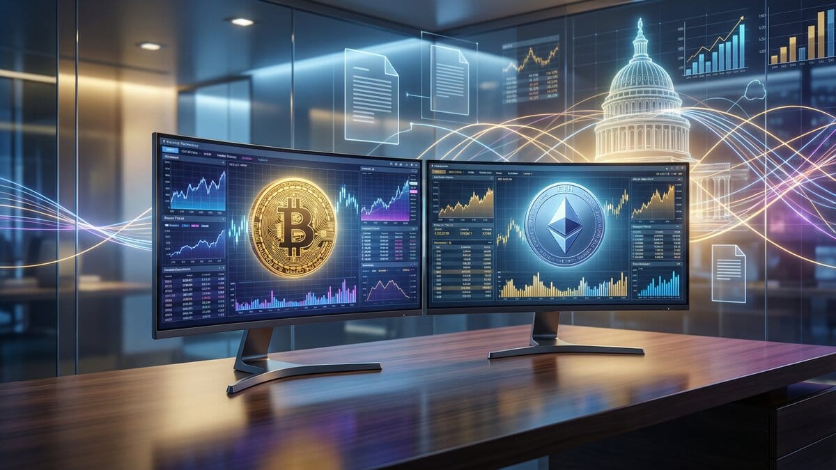 Bitcoin Ethereum Market Dashboard