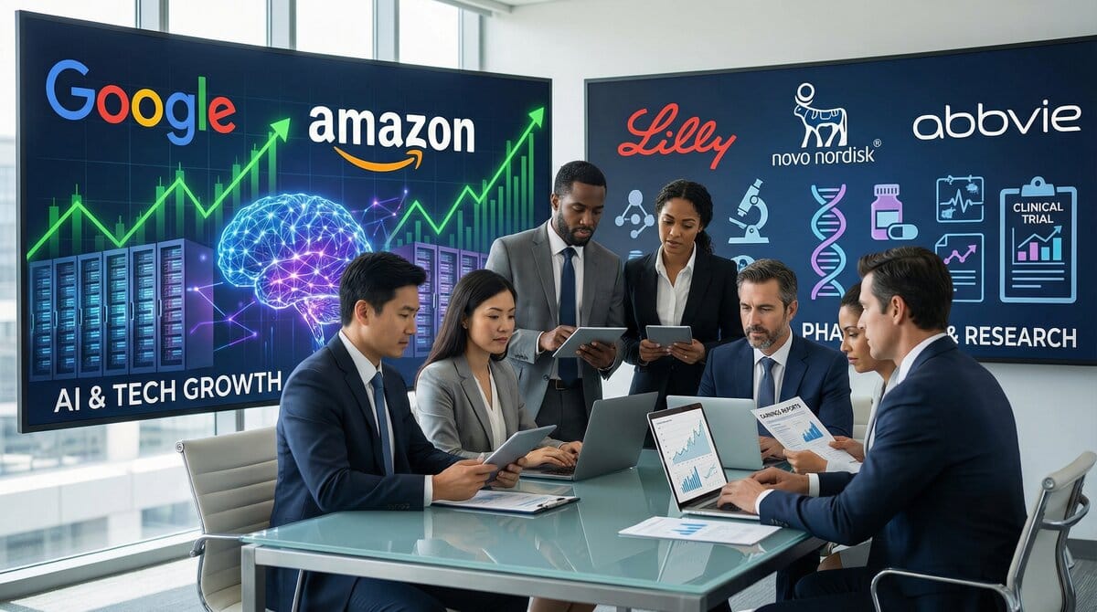 Tech and Pharmaceutical Earnings Focus