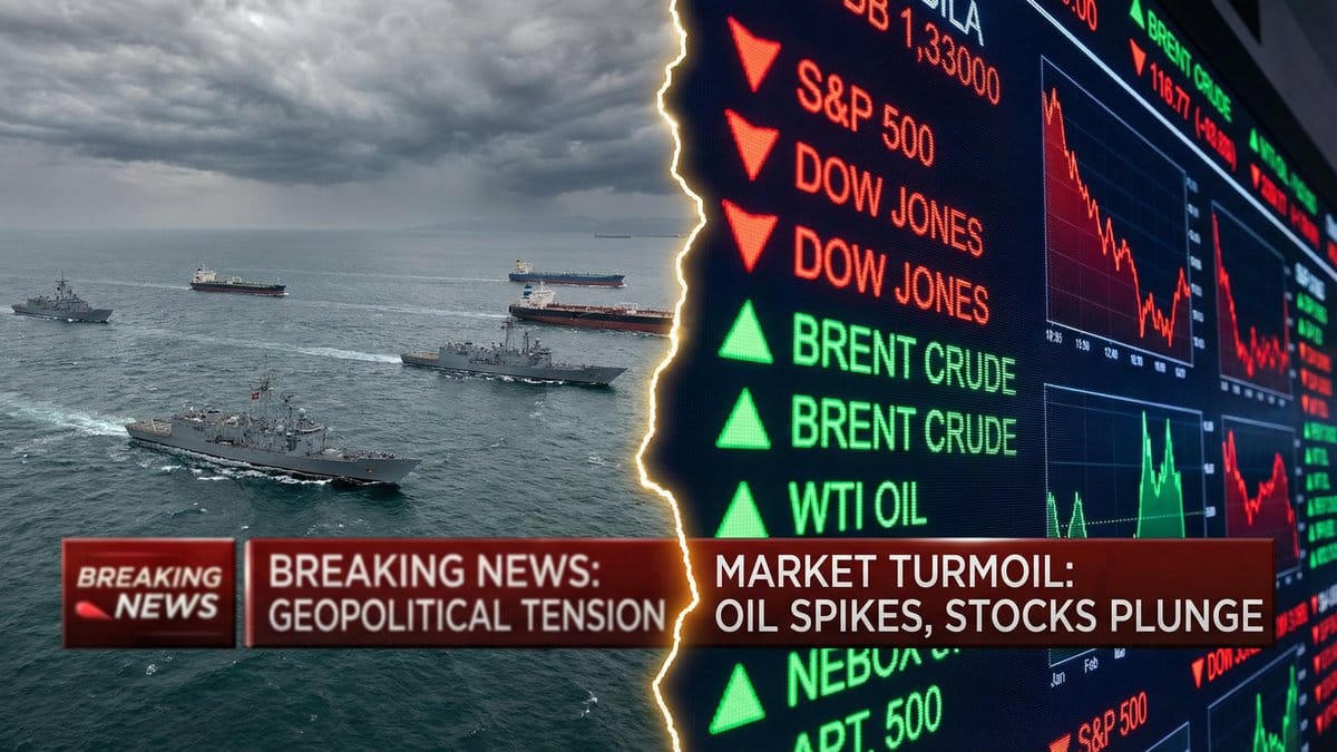 Strait of Hormuz crisis and market turmoil