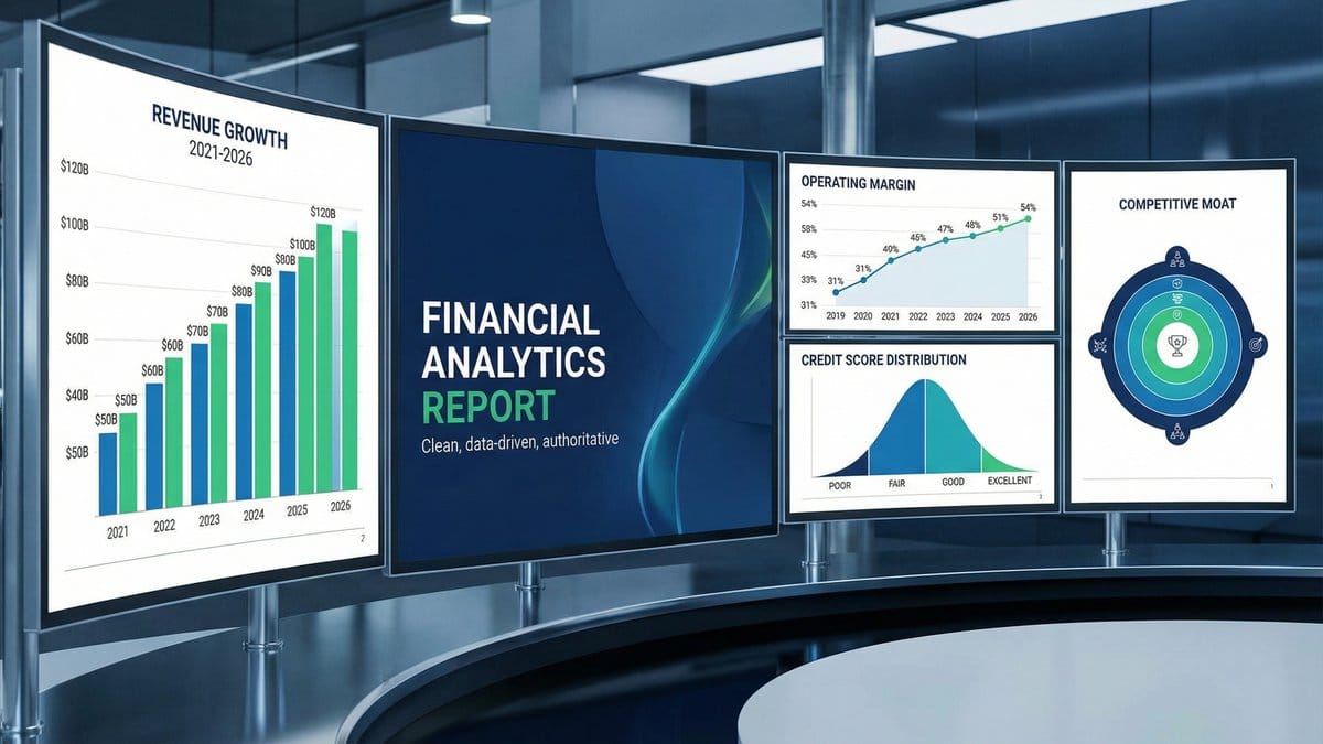 FICO Financial Analytics - Revenue Growth and Operating Margin Charts