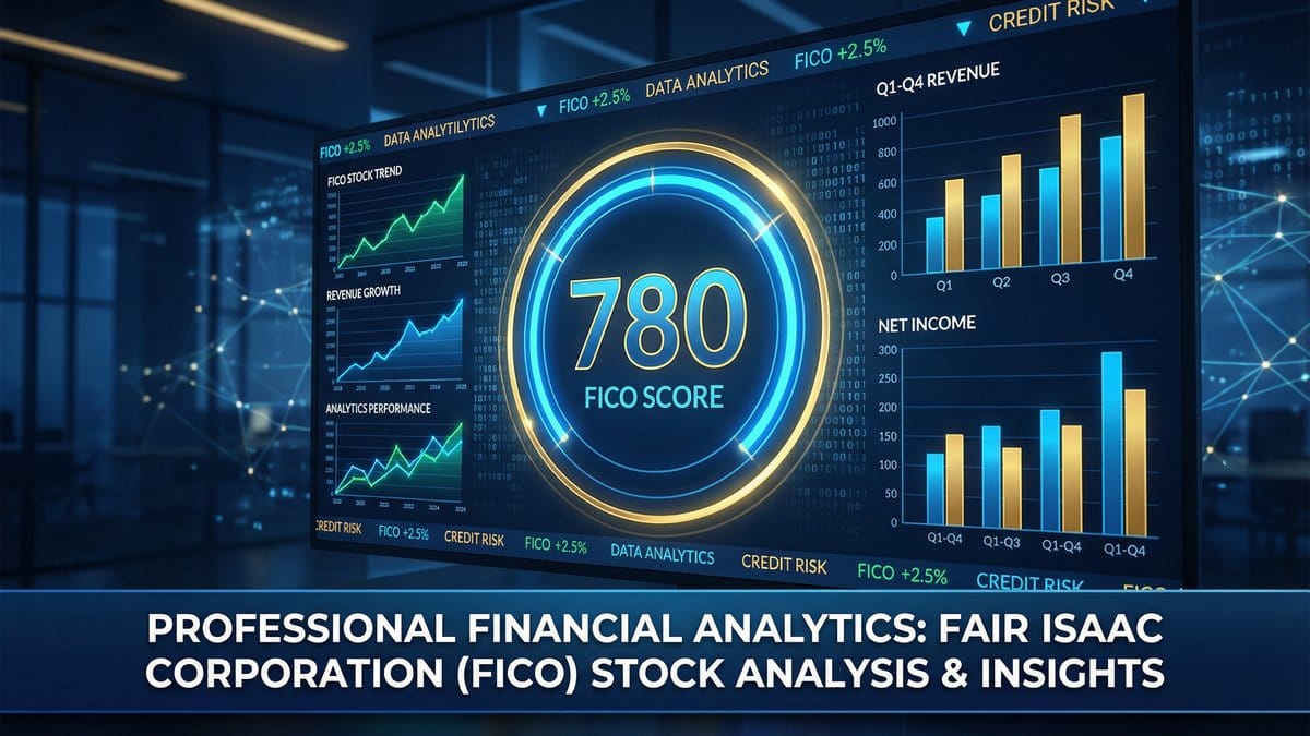 Fair Isaac Corporation FICO Stock Analysis - Credit Scoring Dashboard