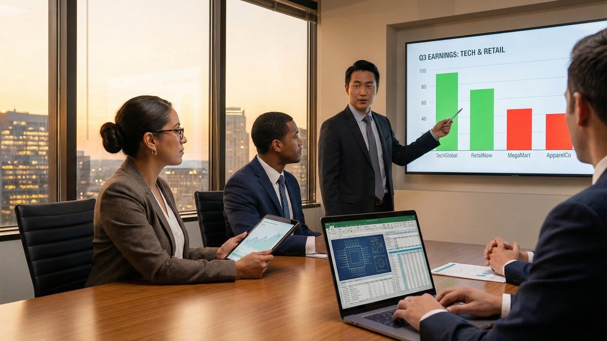 Earnings Season Focus March 2026 - Corporate Boardroom