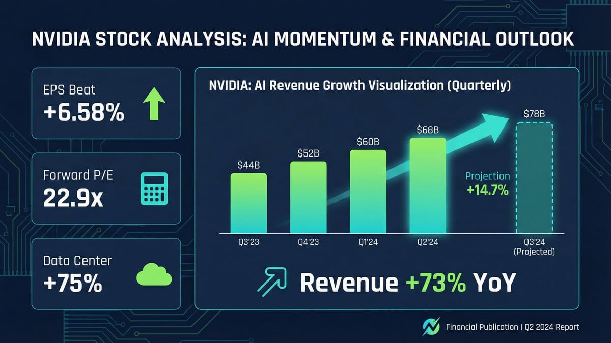 NVIDIA Financial Metrics and Revenue Growth Chart
