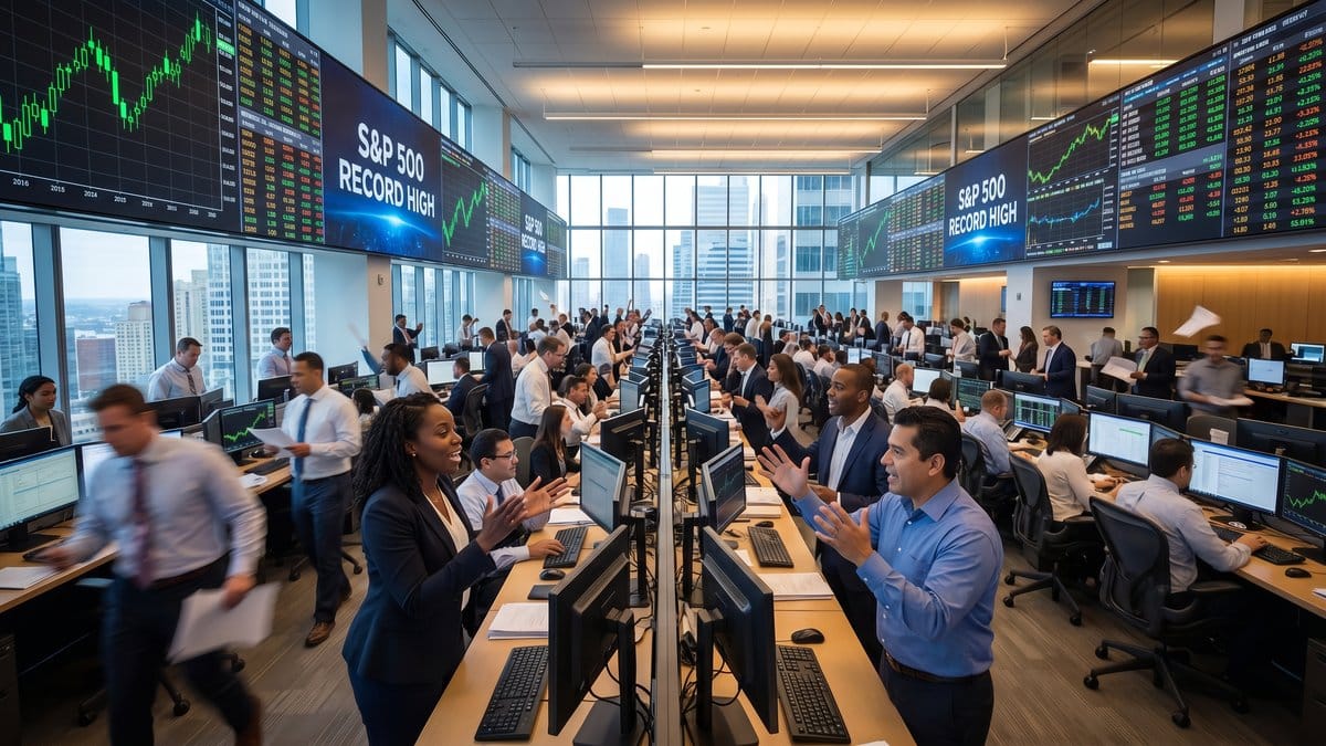 S&P 500 and Nasdaq hit record highs on April 17, 2026 as diverse traders react to ceasefire news and strong earnings