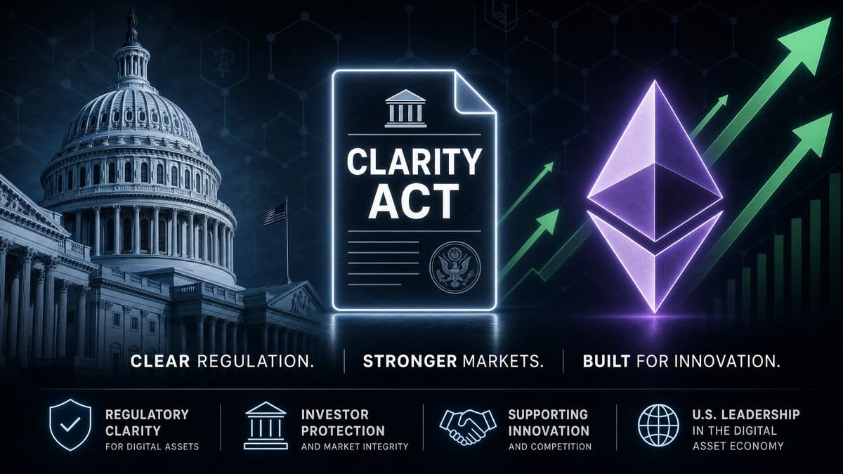 CLARITY Act and institutional crypto developments - Ethereum and altcoin market update May 2026
