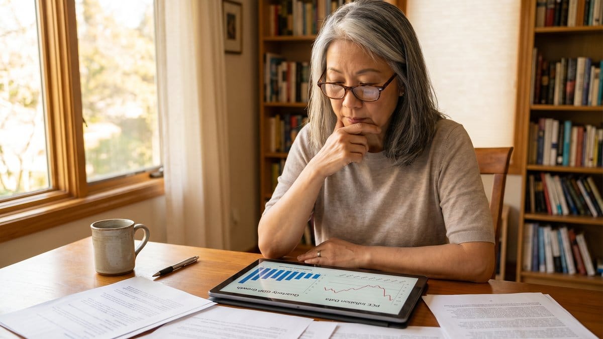 Retirement Investor Reviews GDP and PCE Inflation Data April 30 2026