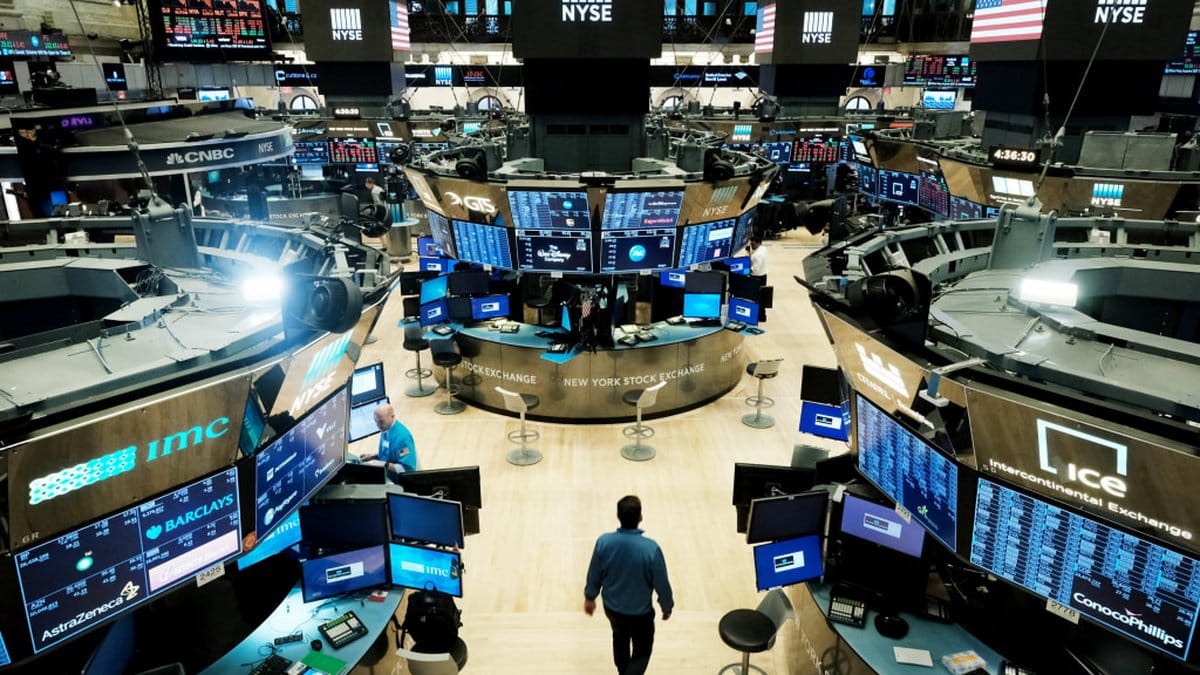 New York Stock Exchange trading floor as markets prepare for the SpaceX SPCX IPO debut