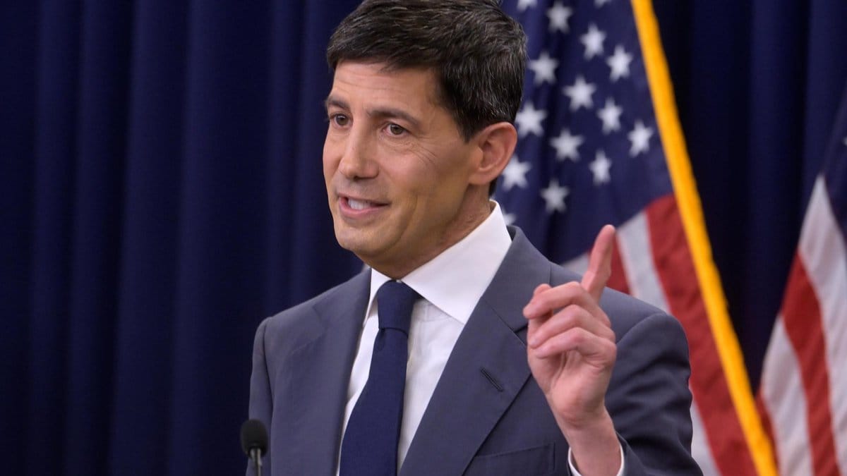 Federal Reserve Chair Kevin Warsh speaking at ECB Forum in Sintra, Portugal, July 2026