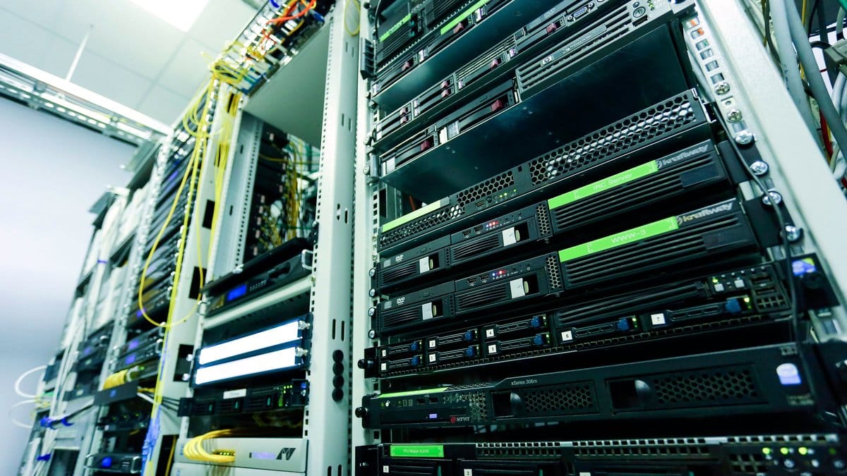 Server-rack infrastructure supporting enterprise AI computing